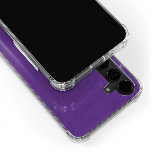 NBA Sacramento Kings Distressed Galaxy S24 Plus Clear Case
